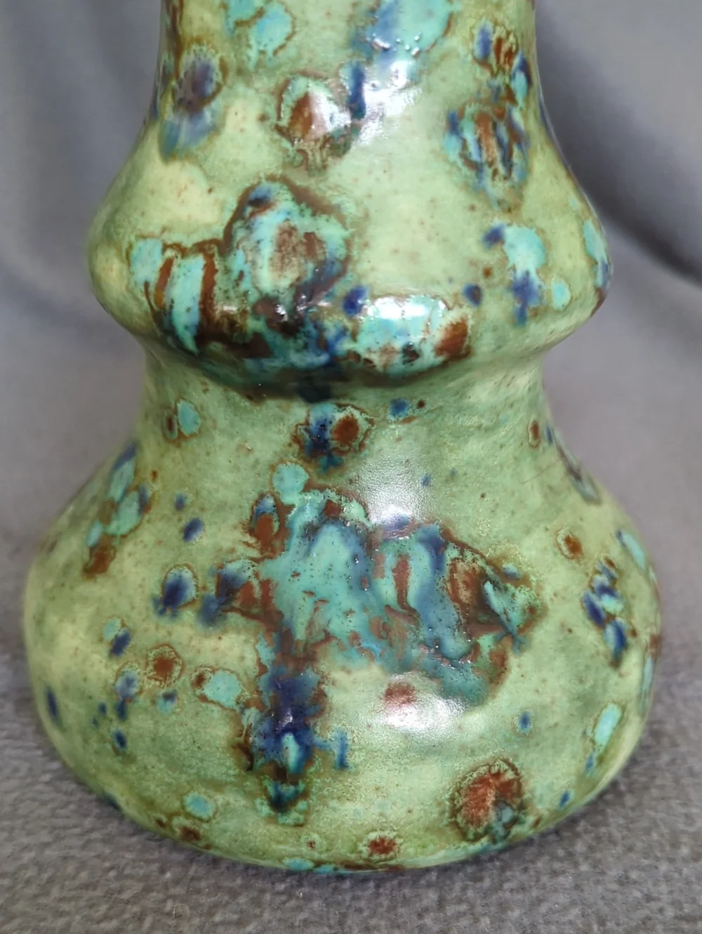 Handcrafted Pottery Candleholder.